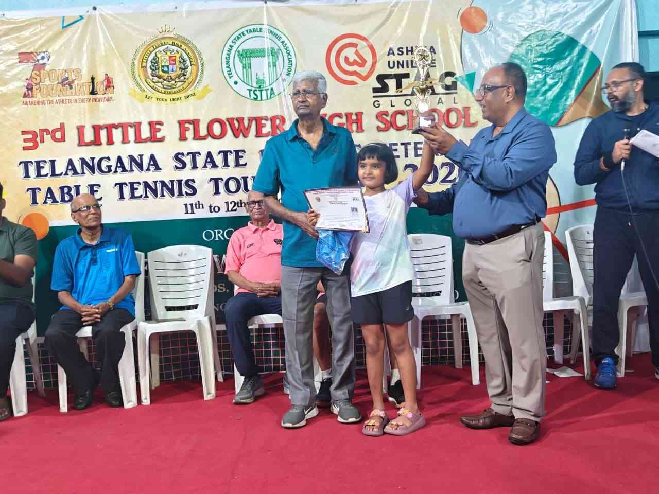 LITTLE FLOWER HIGH SCHOOL TELANGANA STATE RANKING TABLE TENNIS LEAGUE CHAMPIONSHIPS 2026 - UNDER 11 BOYS & GIRLS